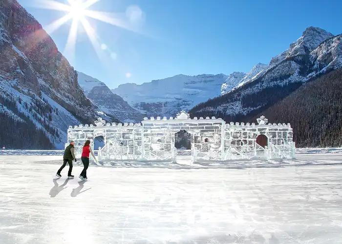 Ice Skate Lake Louise